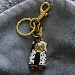 Coach x Disney Cruella Dalmatian Keychain & Bagcharm